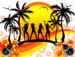 Summer party on the beach (set 2)