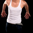 male in t-shirt