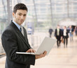 Businessman using laptop Businessman using laptop