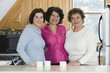 Portrait of a cheerful family.