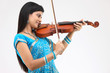 Woman playing the violin