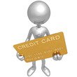 Holding Gold Credit Card Holding Gold Credit Card