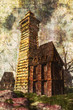 haunted house painting haunted house painting