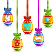 Colourful Easter eggs (set 1)