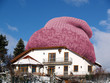 Haus mit Mütze für Energiepass