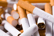 heap of cigarettes