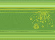 Striped Floral Background
