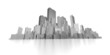 wide abstract skyline 3d wide abstract skyline 3d