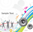 music retro background