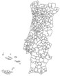 hi detailed map of portugal with all districts