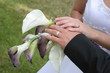 wedding ring and flowers wedding ring and flowers