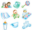 Baby and Nursery icons Baby and Nursery icons