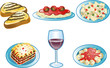 Italian Food icons Italian Food icons