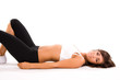 Photo: Beautiful young brunette working out Beautiful young brunette working out
