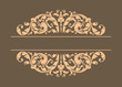 Vintage Ornament - Vector Grunge Floral Background