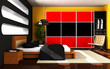 Illustration: modern bedroom modern bedroom