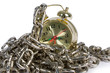 Clock with chain Clock with chain