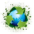 Recycling world concept