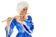 Baroque flautist
