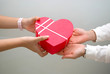 Gift giving - valentine and love