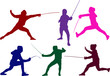 fencing people