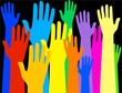colourful hands