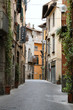 Viterbo, Lazio, Italia, via del centro storico Viterbo, Lazio, Italia, via del centro storico
