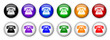 "Phone" buttons (x12) (various colours)