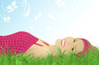 Grass girl