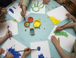 children painting children painting