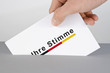 Photo: Stimmzettel Stimmzettel