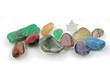 Set of healing crystals