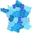 Frankreich Departements