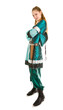 Elf girl standing