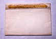 Grunge background - ancient dirty blank envelope
