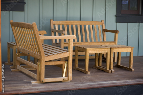 Wooden Chairs on Photo Old Fashioned Porch With Wooden Furniture Catherine Murray