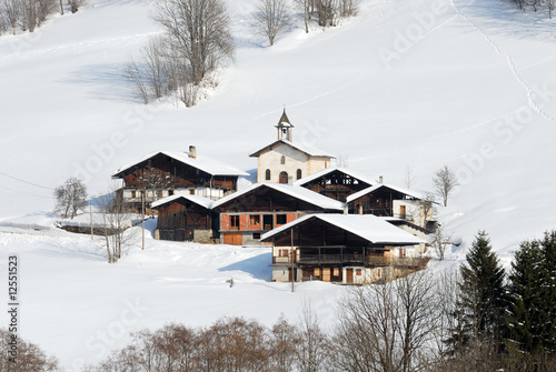 hameau de montagne