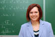 Professeur souriant
