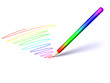 color pencil with color shading color pencil with color shading