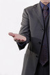 Hand aufhalten