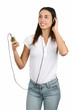 Girl Listening To Music