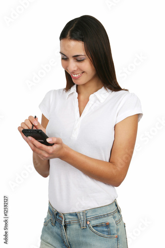 Photo: Girl With PDA Girl With PDA