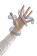 Hand tied up in strings Hand tied up in strings