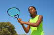 Photo: Teenage female tennis player Teenage female tennis player