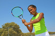 Photo: Teenage female tennis player Teenage female tennis player