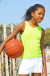 Photo: Girl basketball player Girl basketball player