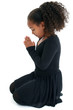 Girl in Yoga position