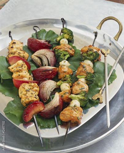 Photo: Chicken Shish Kebab and Chicken Skewers Chicken Shish Kebab and Chicken Skewers