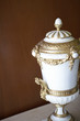 White and Gold Urn