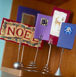 Christmas Cards in Card Holders